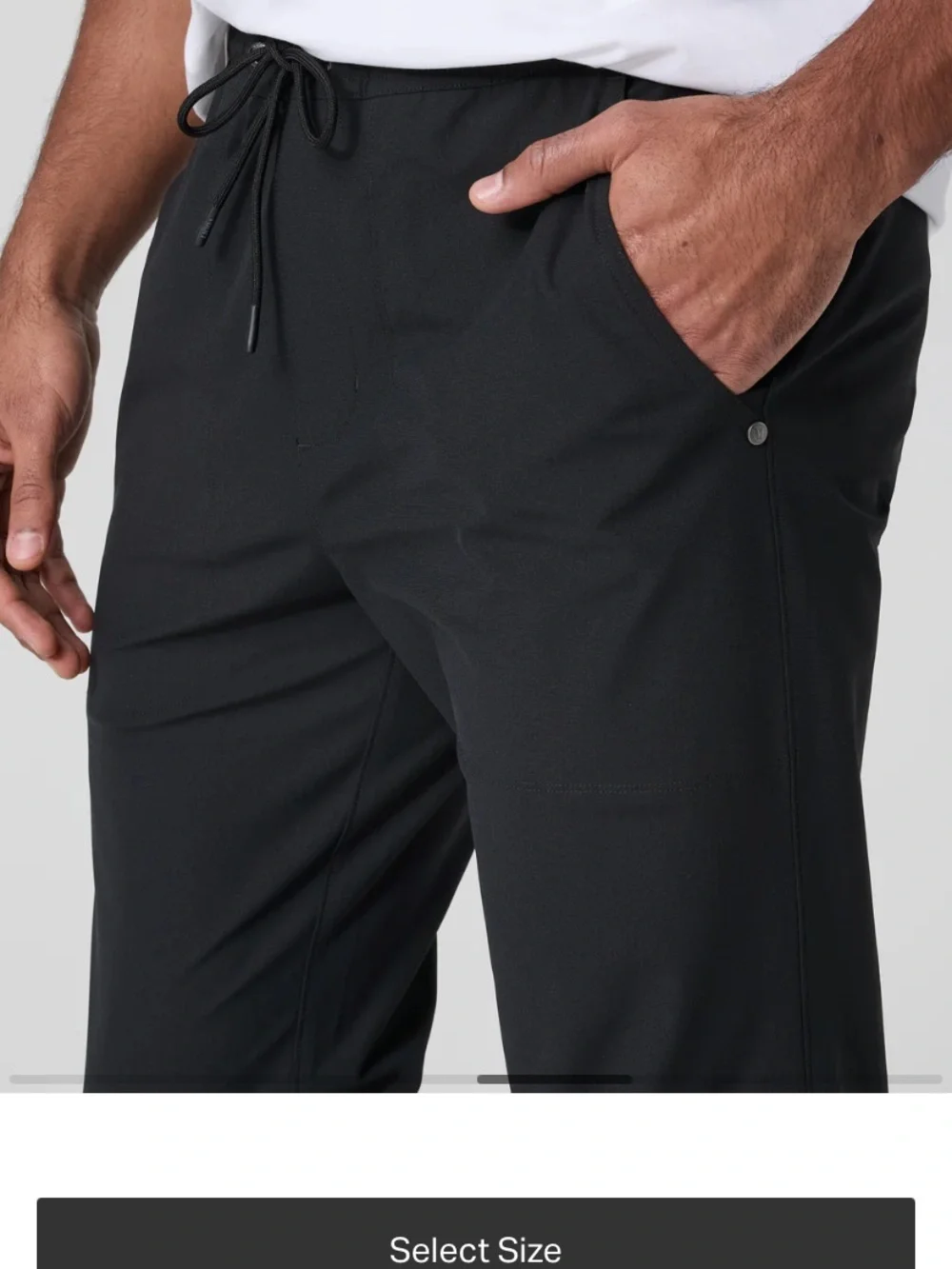 Vuori Men's Black Meta Joggers